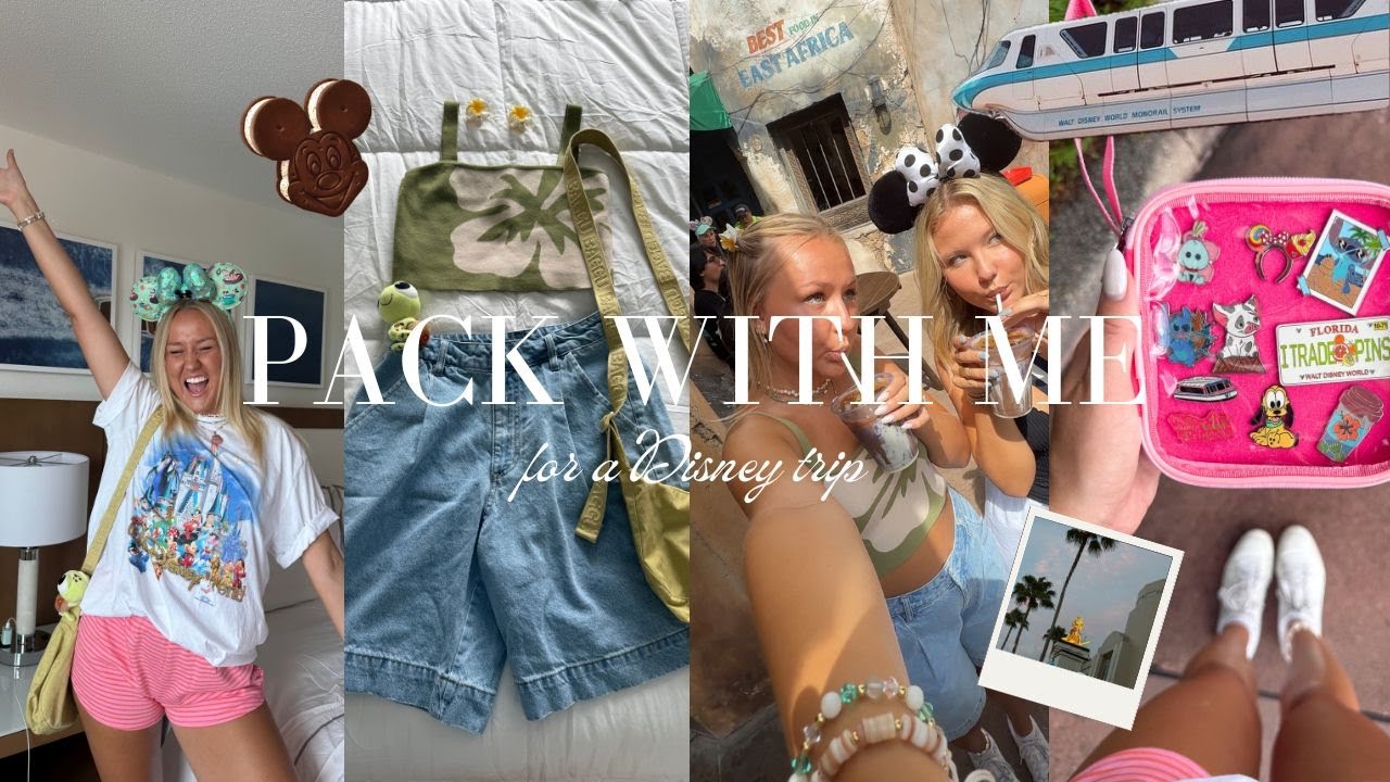 VLOG | pack with me for a Disney trip!