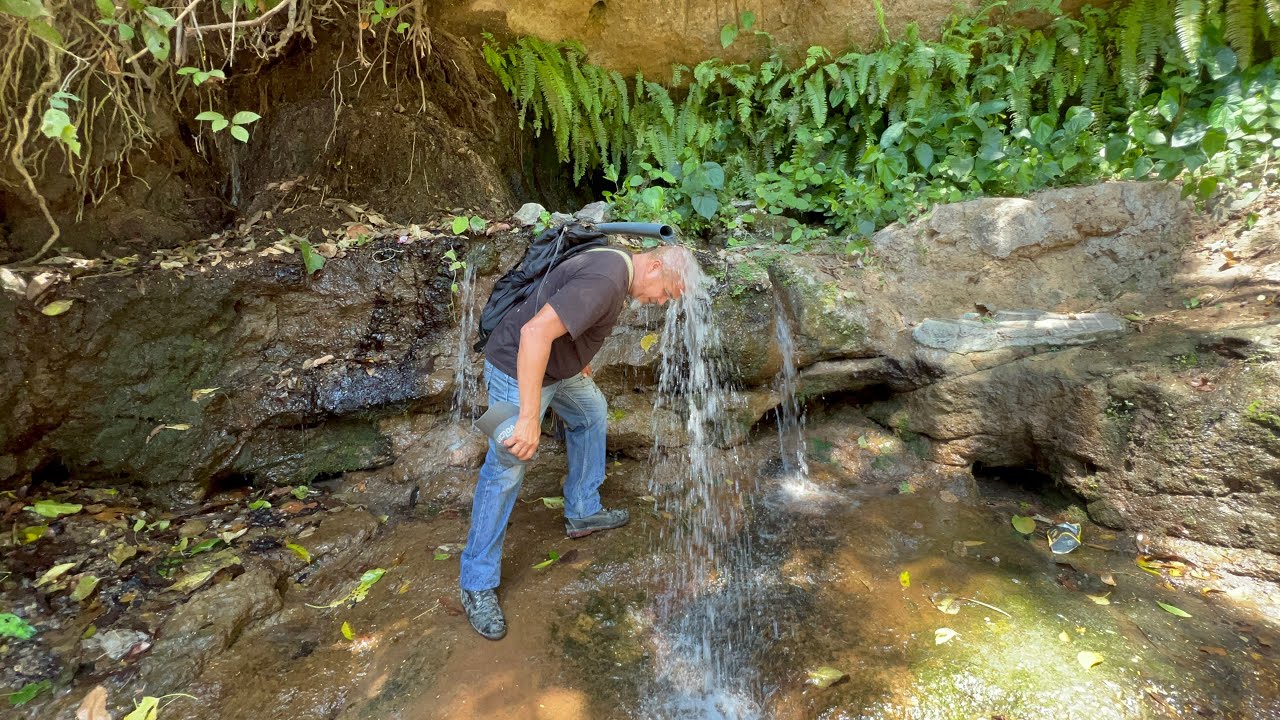 Natural water source in Santa Ana called El Chorrón, year 2026