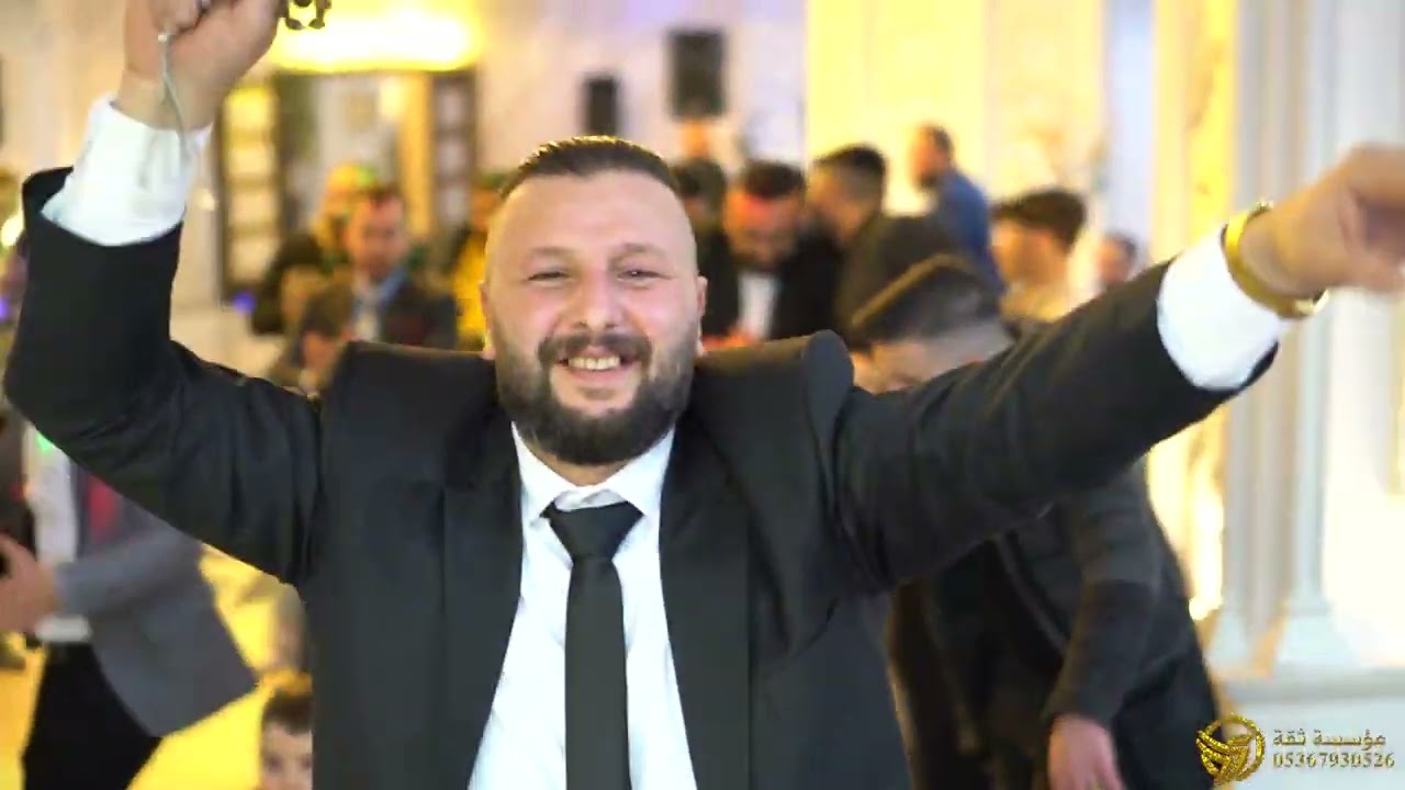 علي حداد  افراح اهالي حماة ال الجنيدي   العريس محمد نور ج2