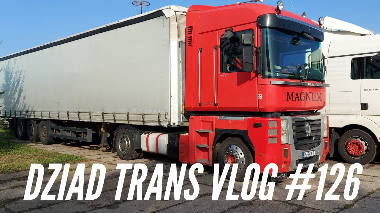 Dziad Trans Vlog #126 | Tydzień na zastępstwie. Z portu w góry! | Kierowca ciężarówki
