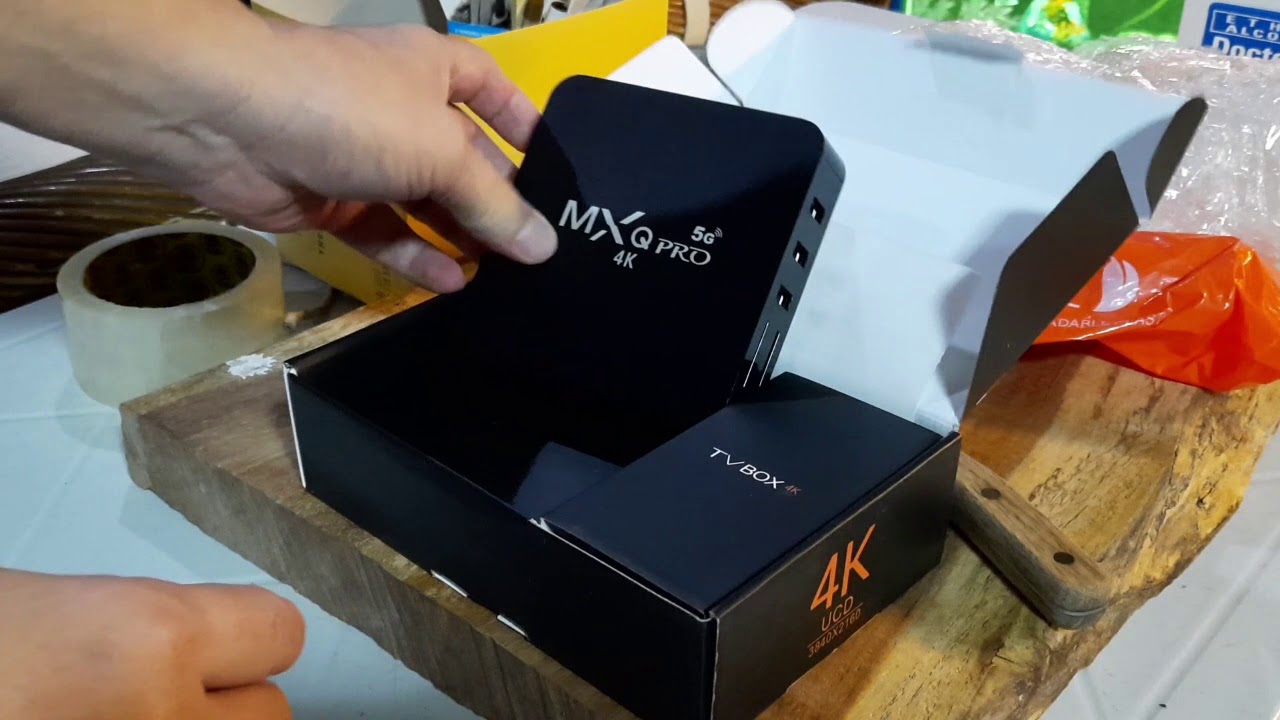 UNBOXING: MXQ PRO 5G 4K Android Ultra HD TV Box