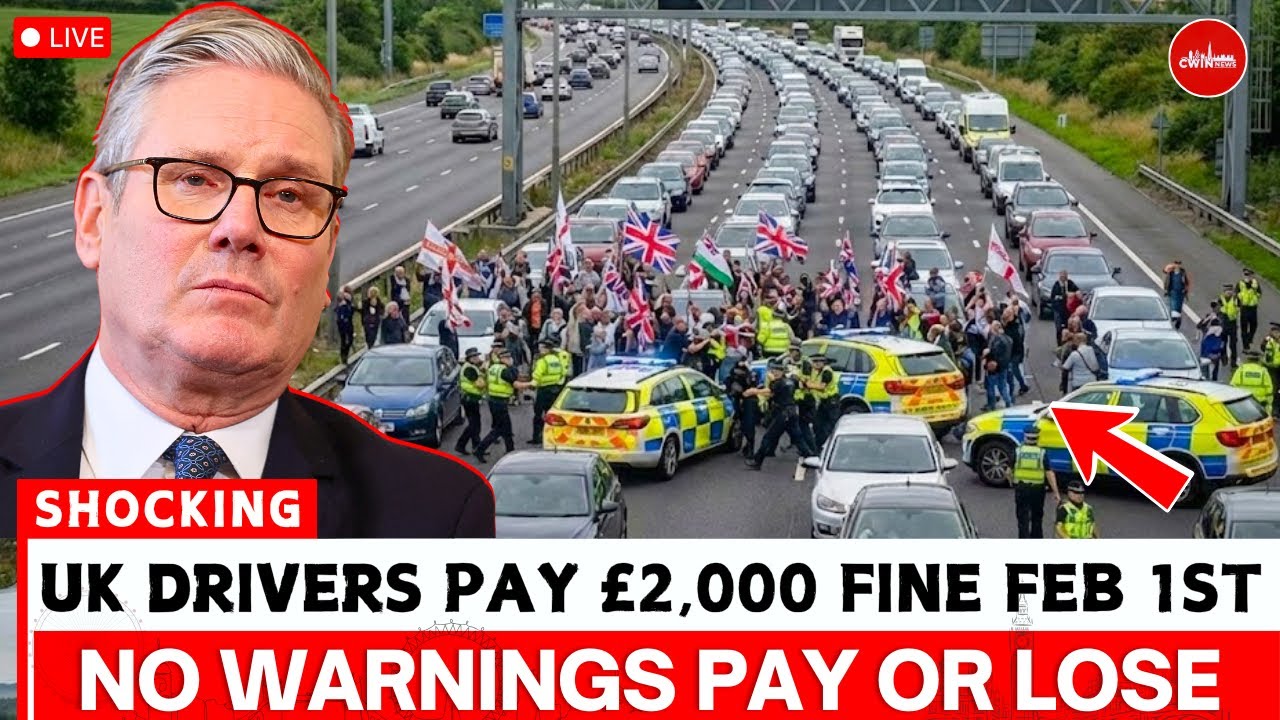 Breaking News 2026: New UK Traffic Laws Start Feb 1 &ndash; Know This or Pay a &pound;2,000 Fine!