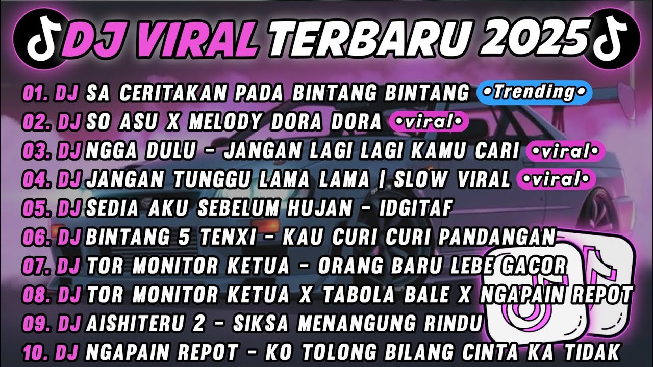 DJ TIKTOK TERBARU 2025🎵DJ SA CERITAKAN PADA BINTANG BINTANG🎵DJ SO ASU X MELODY DORA DORA |FULL ALBUM