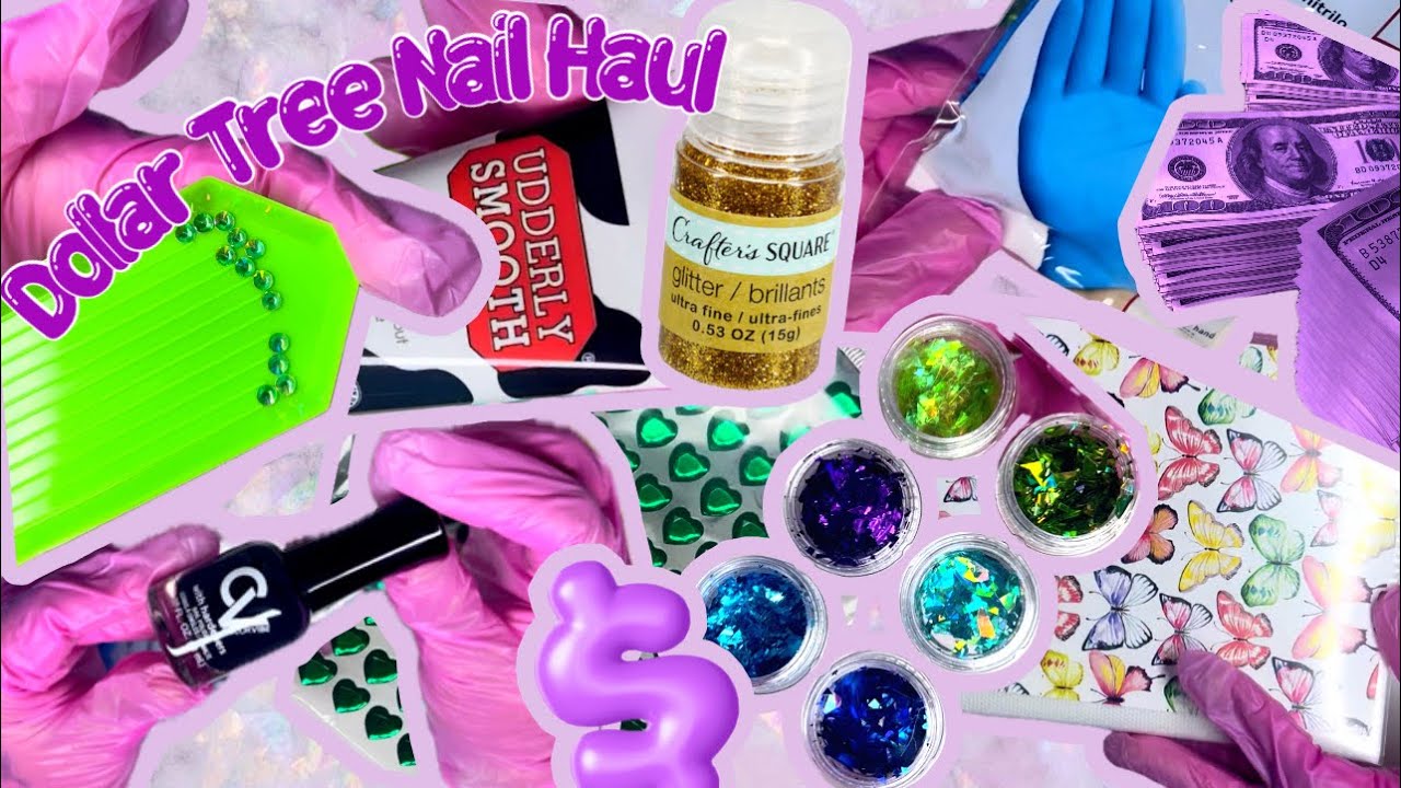 Dollar Tree Haul 2024 Nail supply haul nail haul nail art haul