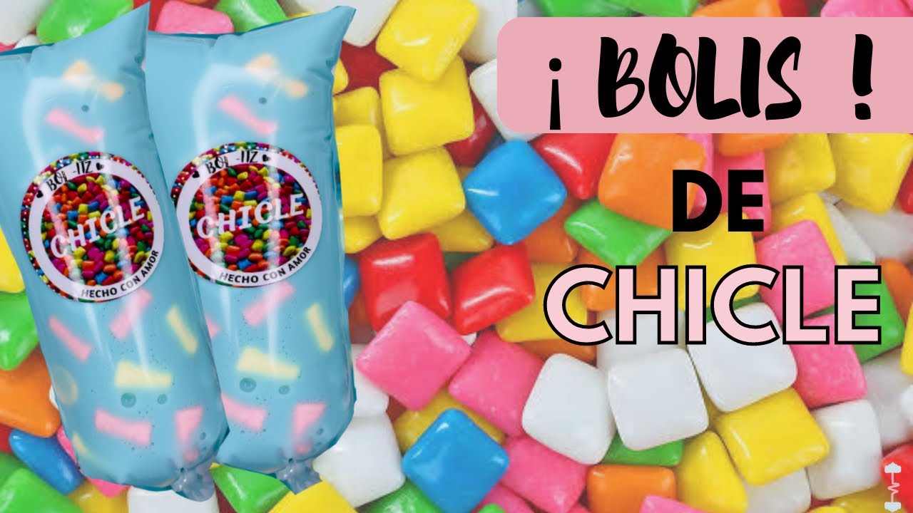 BOLIS DE CHICLE AZUL  cremosos /PARA NEGOCIO con concentrado RECETA FACIL