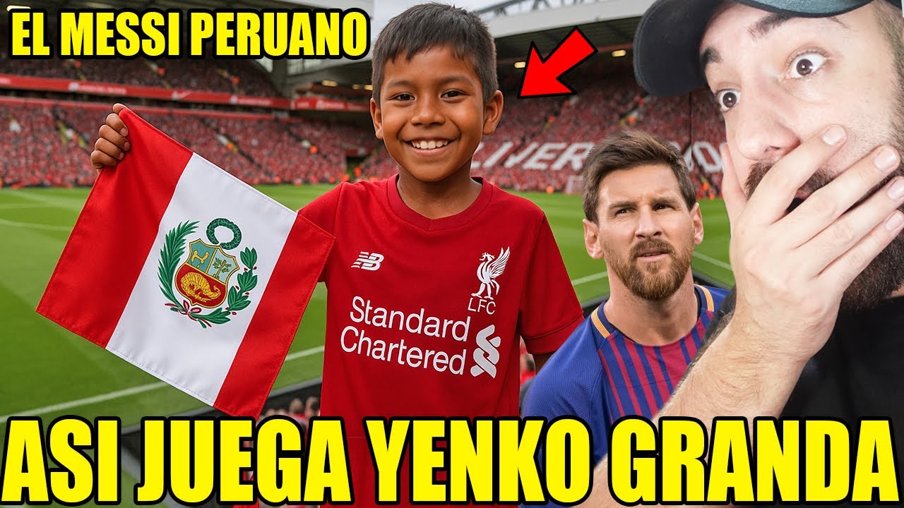 ASÍ JUEGA YENKO GRANDA el MESSI PERUANO que fichará por el LIVERPOOL!!