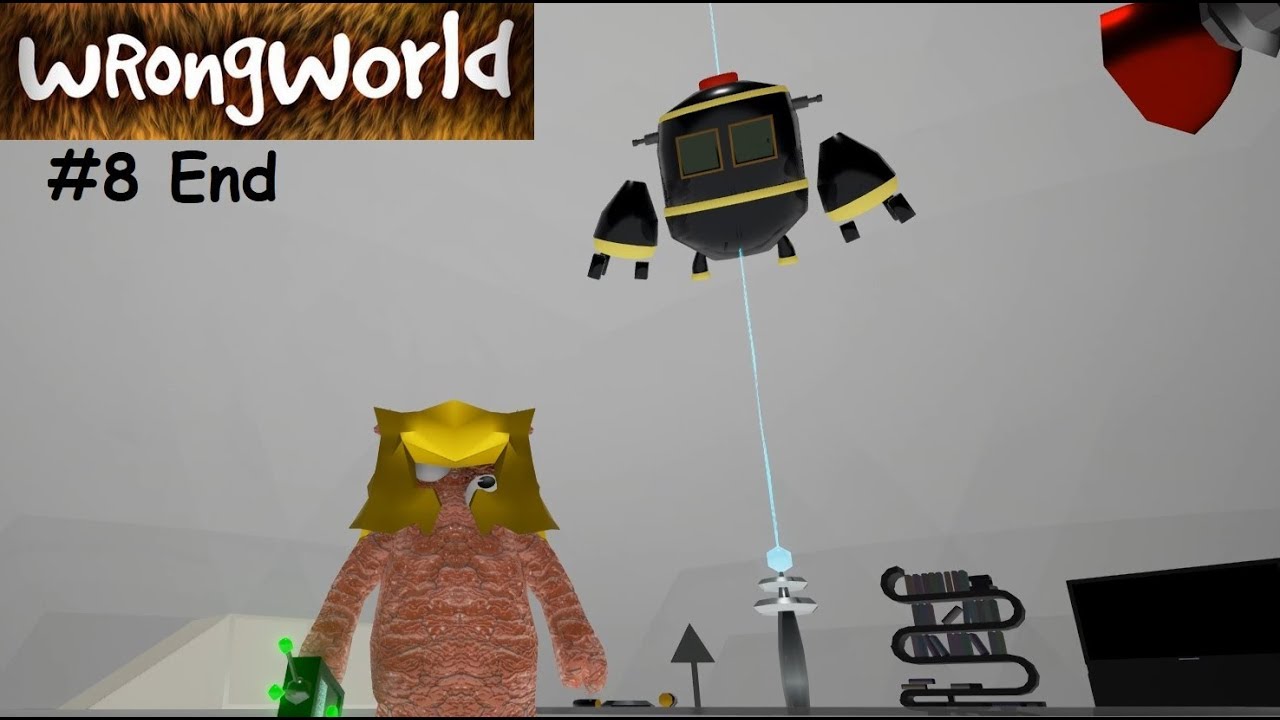 Wrongworld #8 Конец ~ Босс-робот и побег!