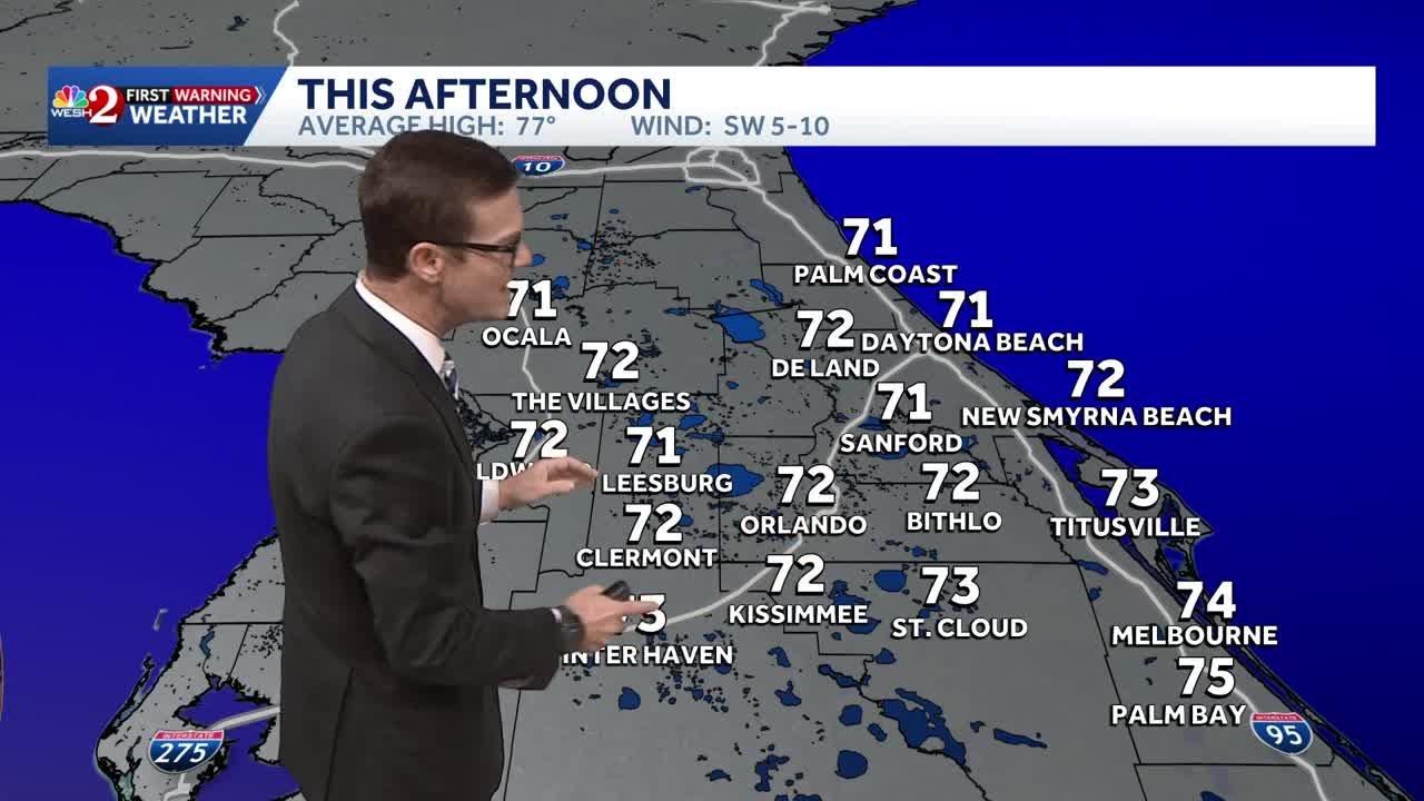 Frosty morning in Central Florida; warming trend begin this afternoon | Feb. 25 forecast