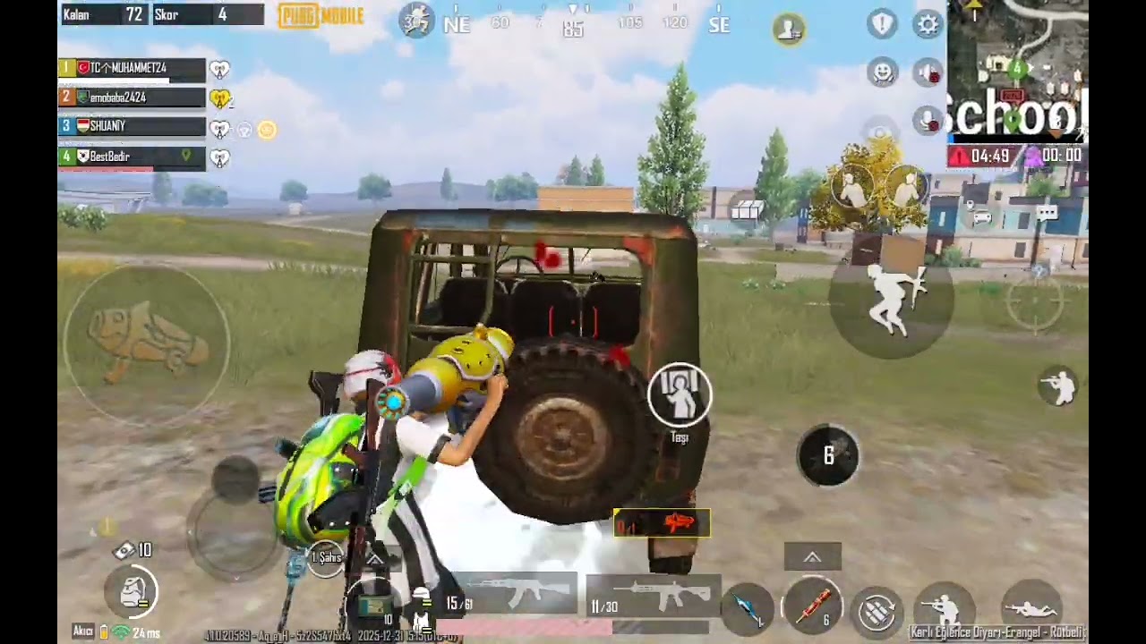 Pubg mobile oynama