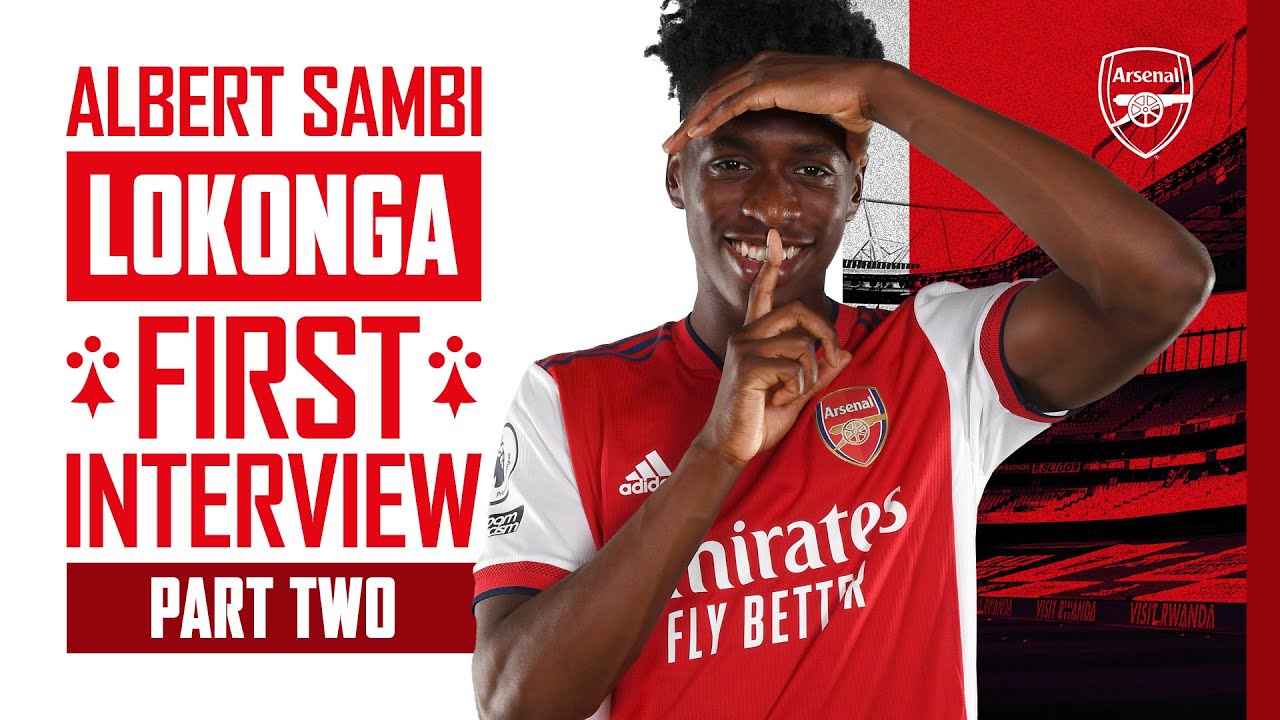 Albert Sambi Lokonga | 'I can't wait to link-up with Pepe, Auba, Laca, Saka, all the players!'
