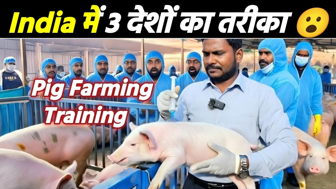 India में Pig Farming Training 😮 | 3 देशों का तरीका | Ground Reality
