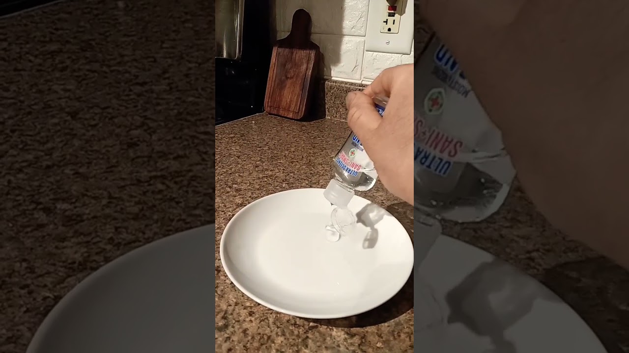 How Hand Sanitizer Lights Paper on Fire 