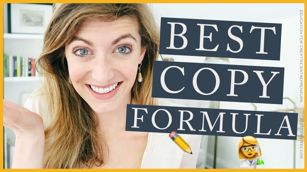 How to Choose the RIGHT Copywriting Formula for YOU!