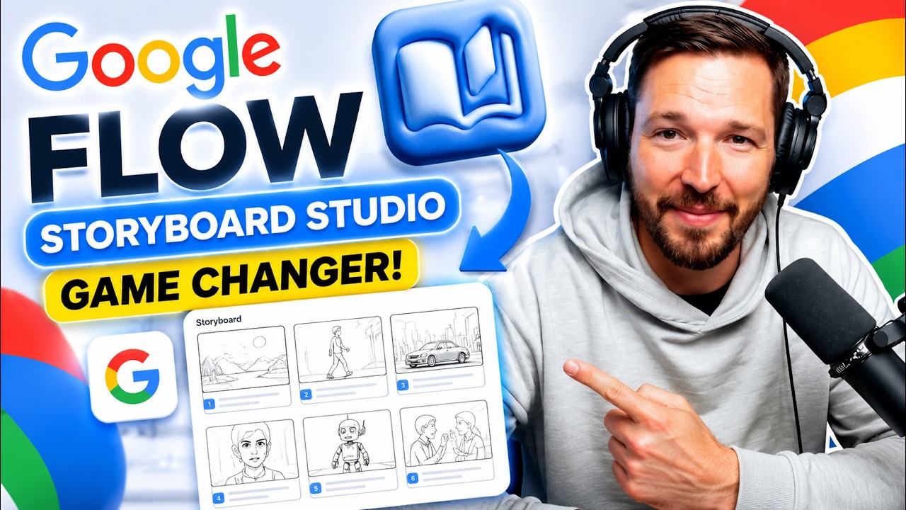 Создание ИИ-раскадровки за считанные минуты в Google Flow Storyboard Studio | Полное руководство ...