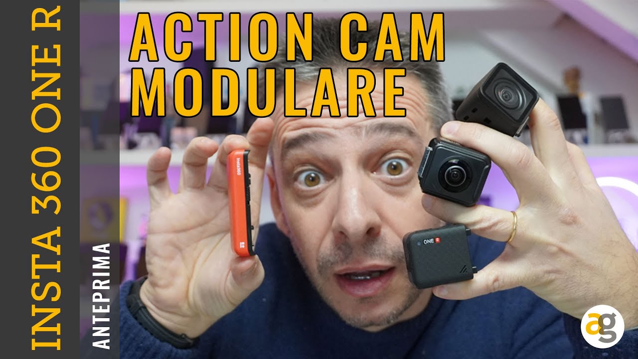 ACTION CAM MODULARE Anteprima INSTA 360 One R