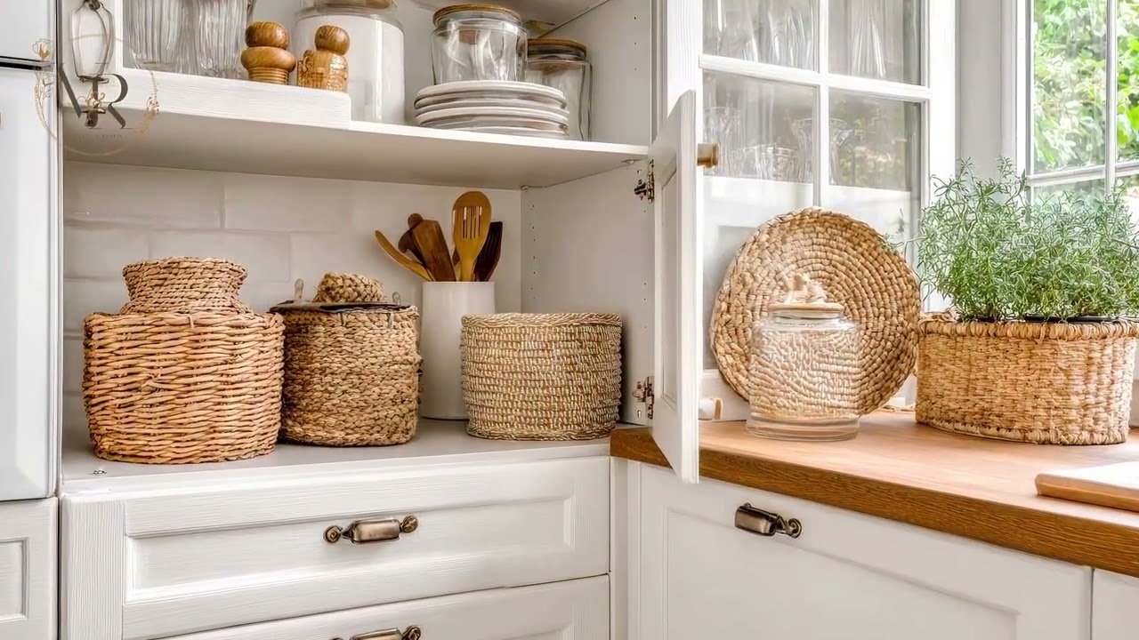 Clever DIY Storage Ideas for a Small and Practical Farmhouse Kitchen You’ll Love