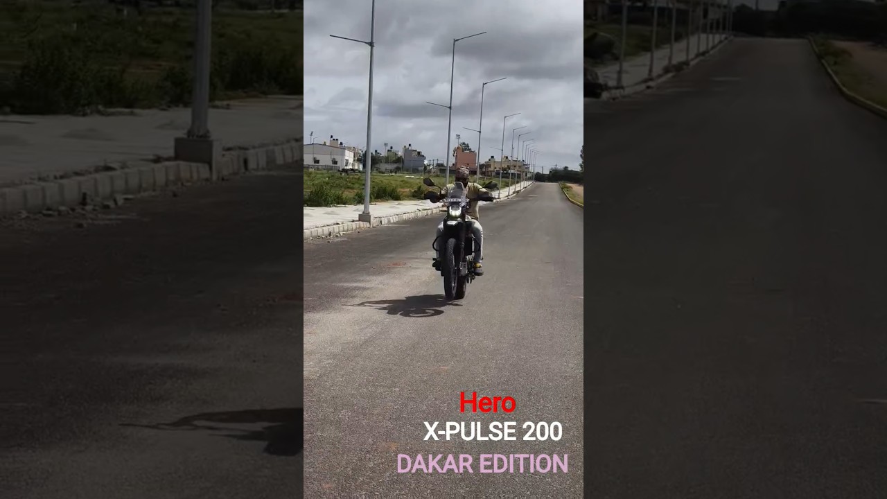 X-PULSE 200 4V PRO DAKAR EDITION #heromotocorp#rally #dirtbike #automobile #bike #xpulse200 #viral