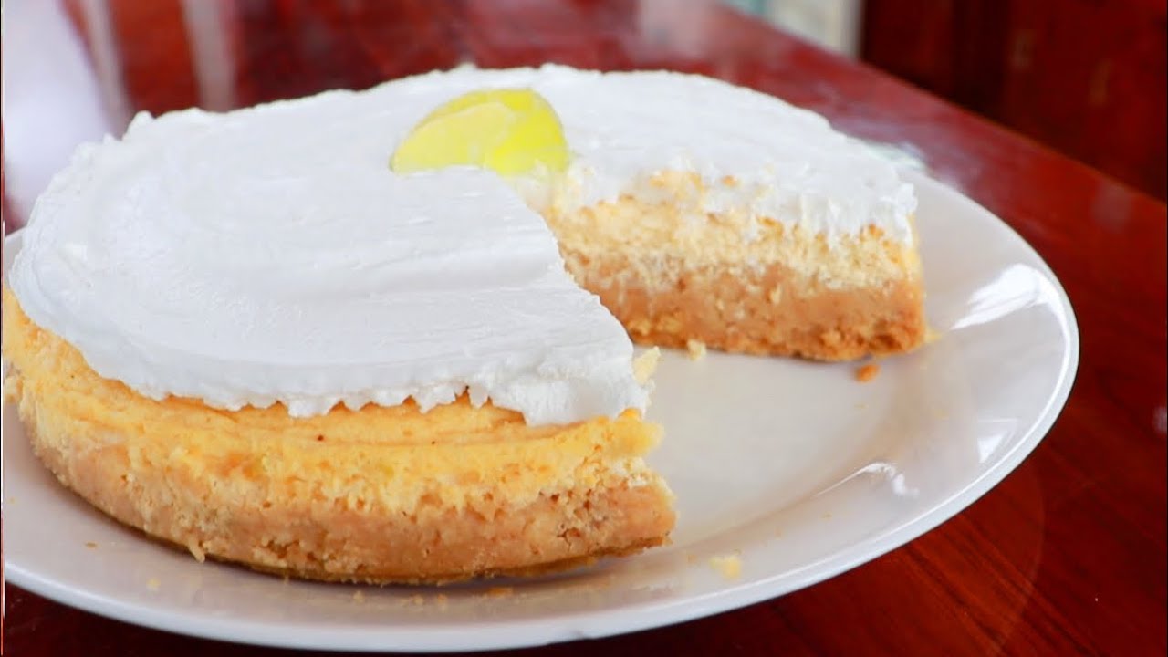 LA TARTA DE YOGURT Y GALLETA MÁS RICA¡ Receta paso a paso con pocos ingredientes 😋