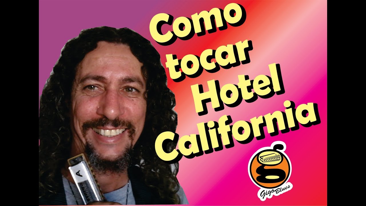 iniciante -  Como tocar Hotel California| Harmônica - [ Gaita de boca]