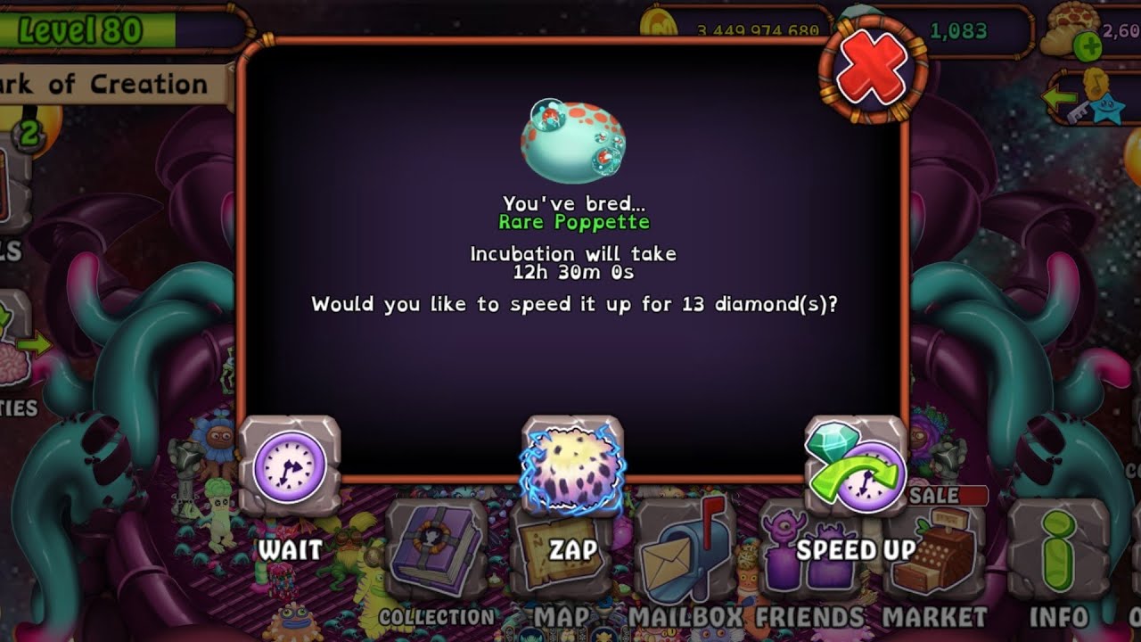 How To Breed RARE Poppette On Psychic Island? Confirmed Working! (My Singing Monsters)