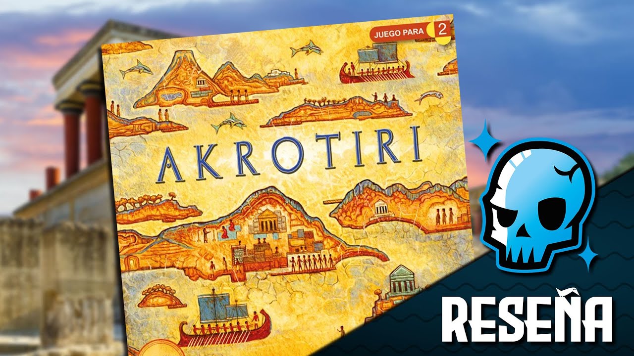 AKROTIRI crea rutas, vende recursos y descubre templos en el MAR EGEO | RESEÑA juego de mesa
