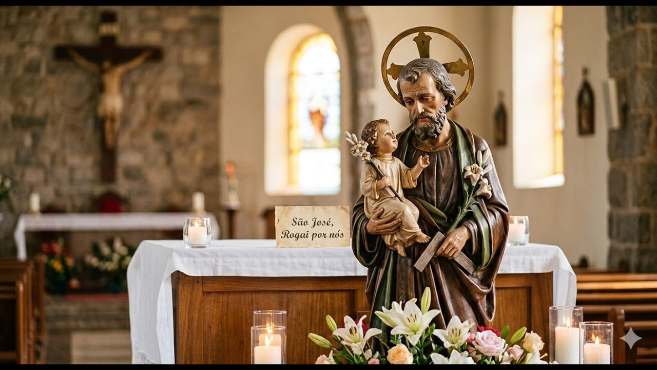 Novena de São José 1º dia 09/03/2026