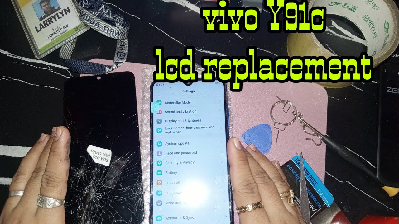 VIVO Y91c lcd replacement
