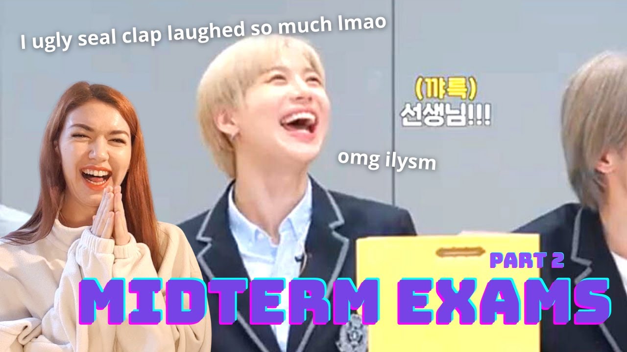 🤓  #SuperM MIDTERM EXAM : ✏️LUCAS ✏️TAEMIN ✏️TEN ✏️MARK ✏️BAEKHYUN REACTION 🤓 | hana_ppoi