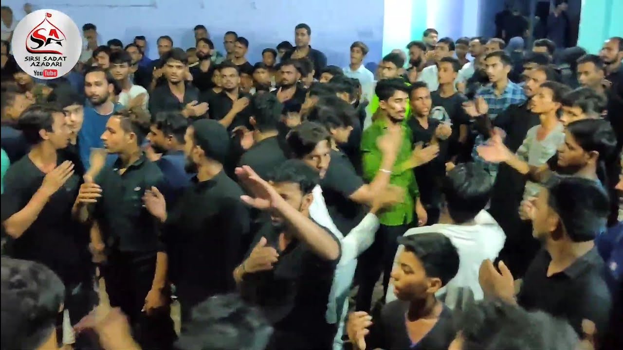 Sirsi Azadari | Purdard Noha By Hussaini Matami Sangat Sirsi Sadat 2021 1443 Hijri Full HD