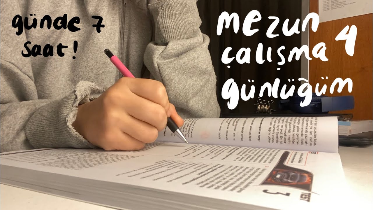 mezun çalışma günlüğüm 4 | deneme kulübüne yazıldım, artık günde 7 saati aşıyoruz! 🫡