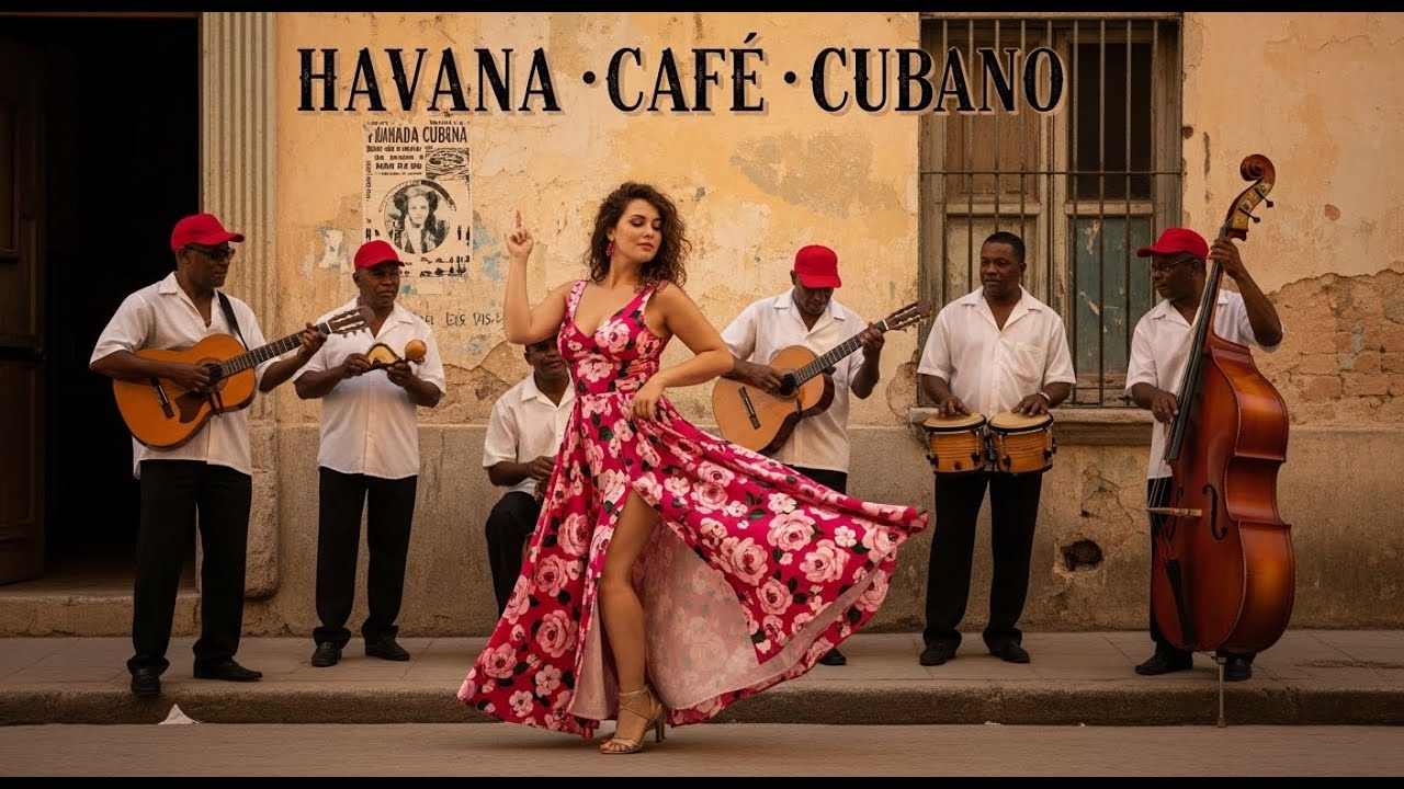 Café Cubano Music 🎹: Caribbean Café Nights & Gentle Piano Jazz • mix57