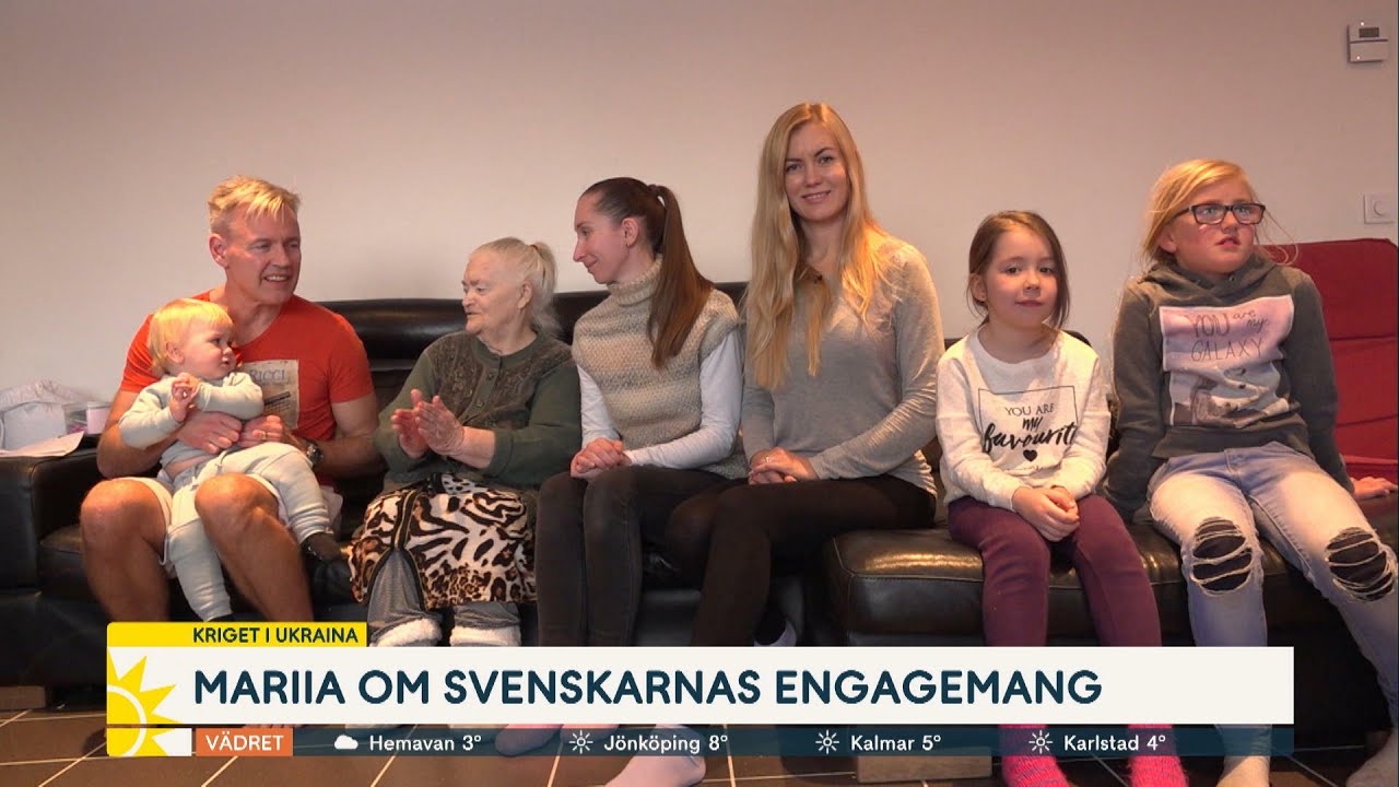 Hanna flydde med dotter och Mormor från Mariupol: ”Svårt att se bil… | Nyhetsmorgon | TV4 & TV4 Play