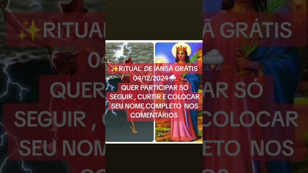 RITUAL GR&Aacute;TIS
