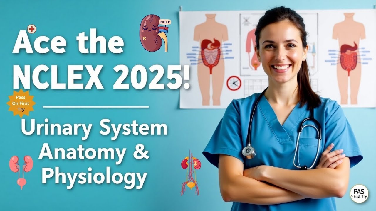 Ace the NCLEX 2025! 🧠 Urinary System Anatomy & Physiology Explained Clearly for Nursing Success!