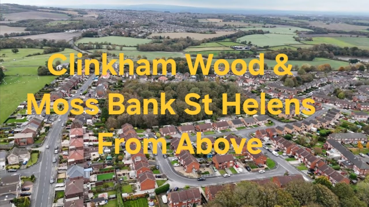 Aerial View of Clinkham Wood & Moss Bank