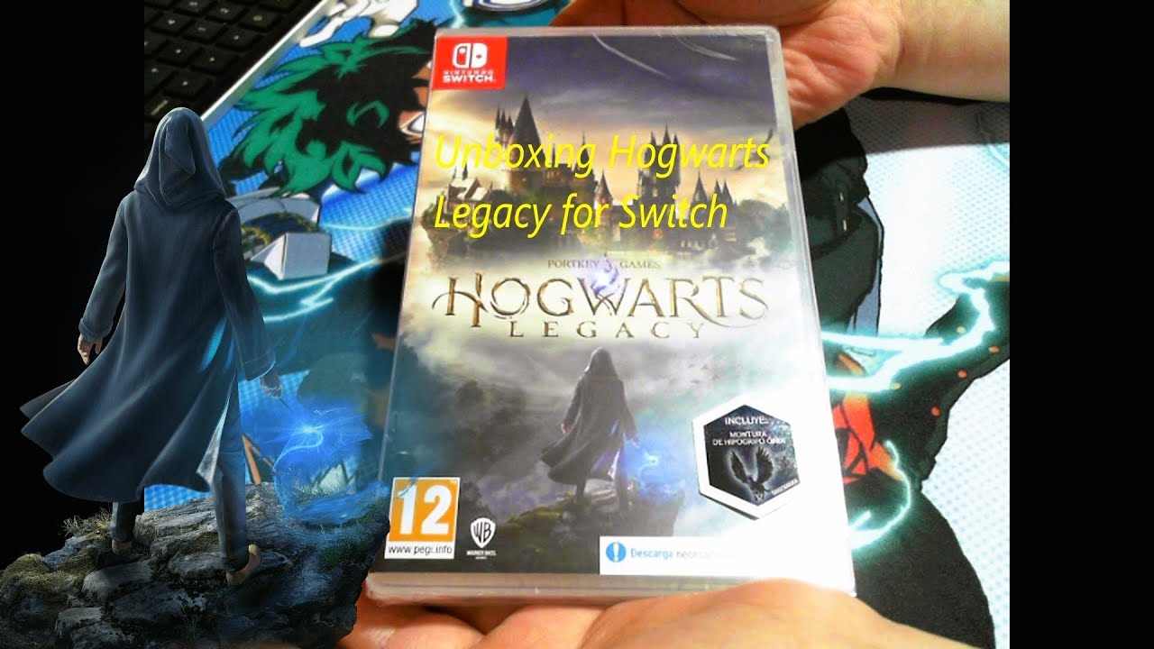 Unboxing Hogwarts Legacy para Switch más obsequio por su compra. 😍