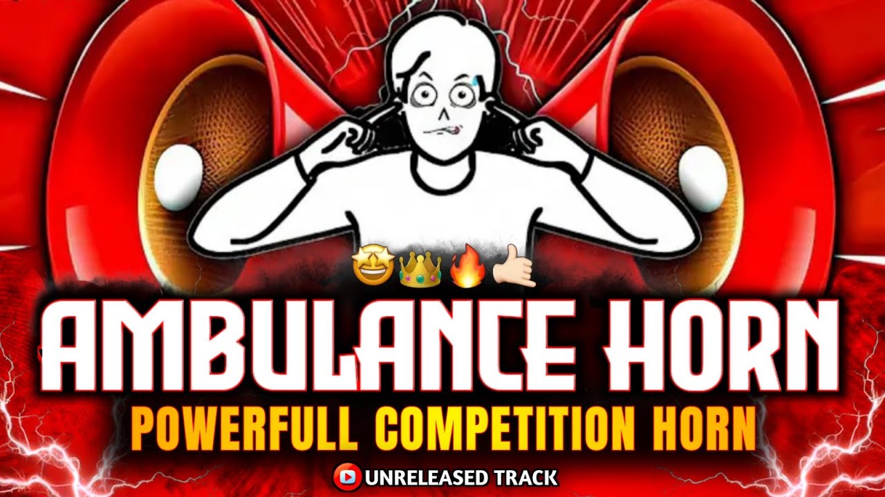 AMBULANCE HORN COMPETITION | COMPETITION HORN SOUNDCHECK | DJ HORN | #competition #soundcheck #music