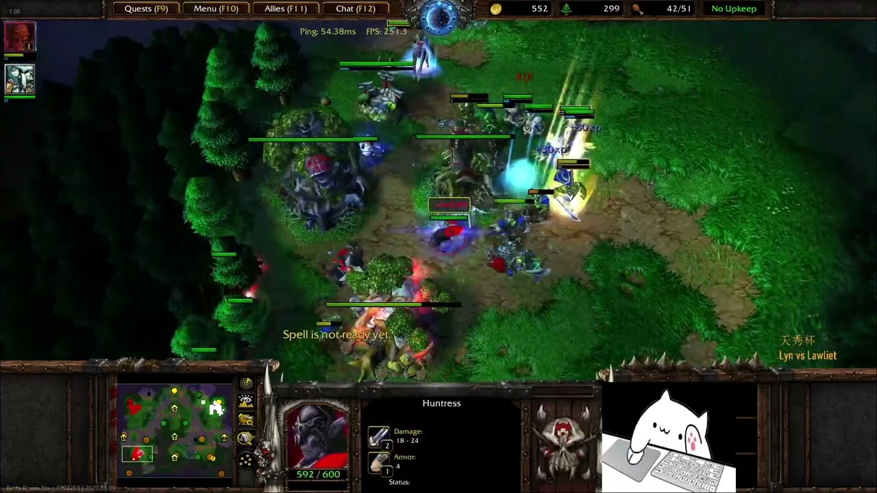 Lyn [Orc] vs Lawliet [NE] - First person VOD from Lyn's view. Showcup 71.