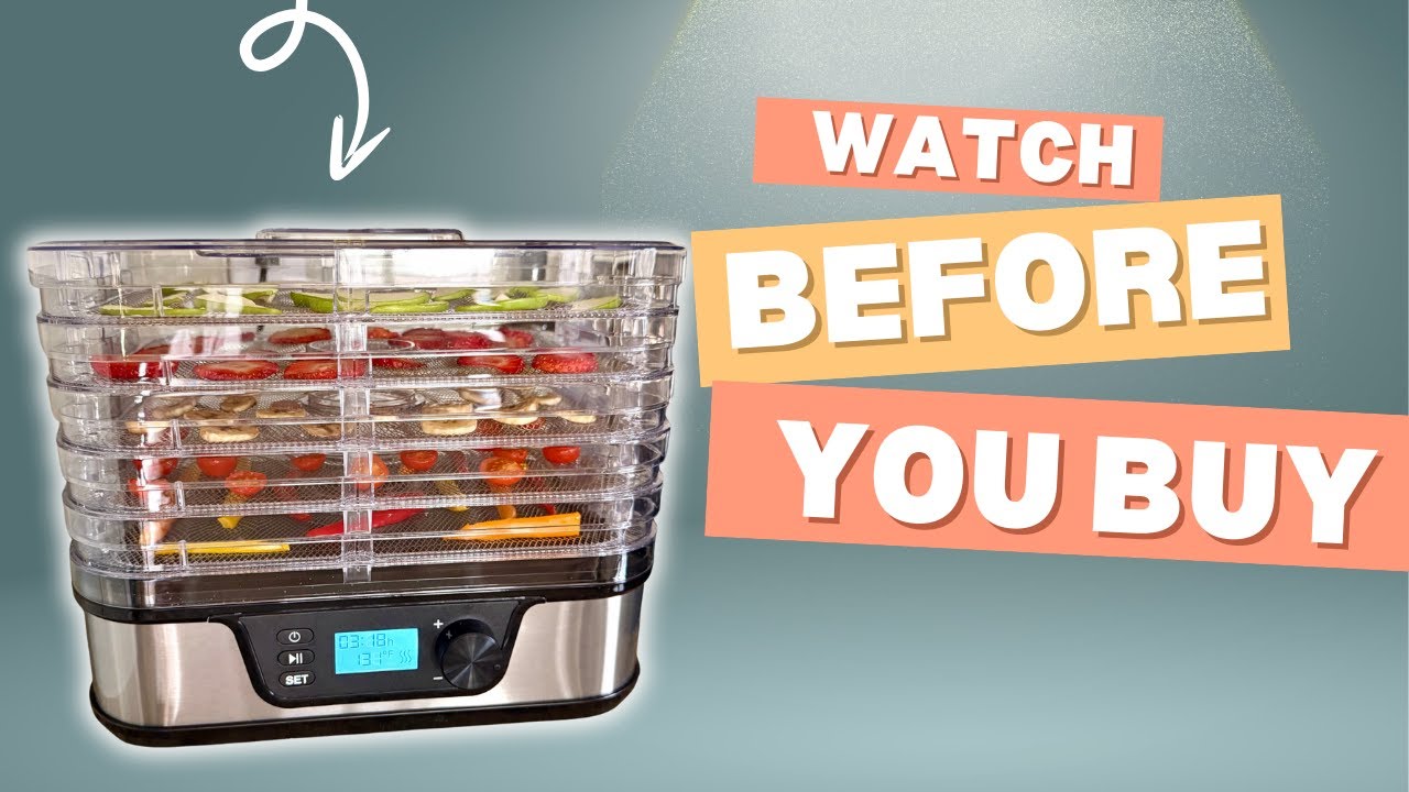 A Compact Food Dehydrator With Great Capacity