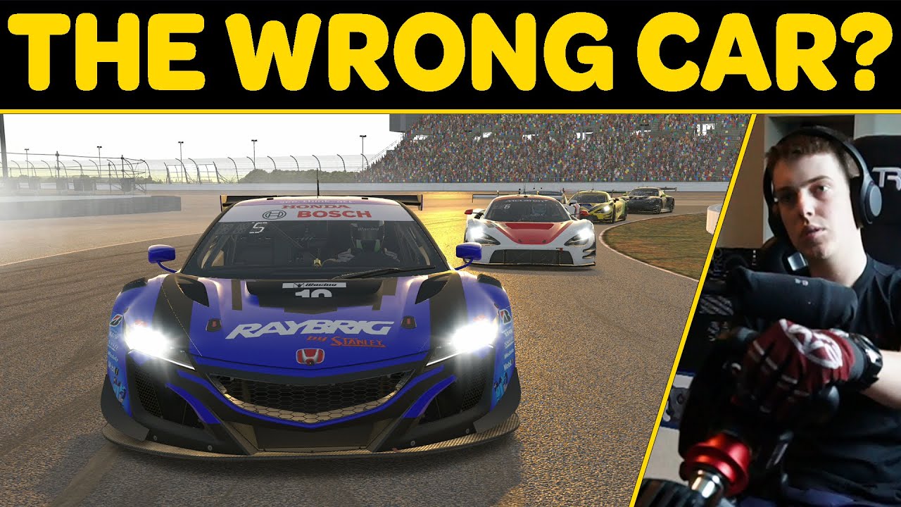 Acura NSX GT3 ОТЛИЧНА... но... iRacing GT3 Fixed