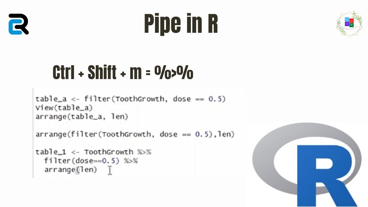 What is Pipe in R and how to use it?