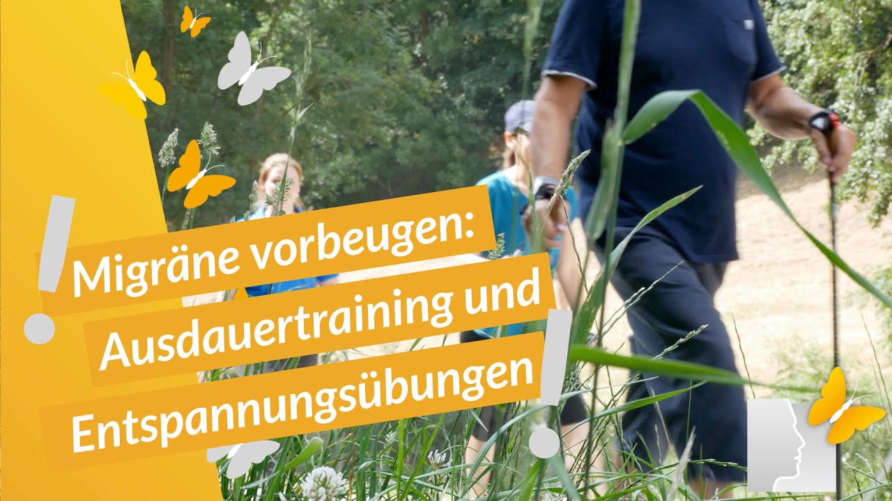 Migräne effektiv vorbeugen: Ausdauertraining & Entspannungsübungen