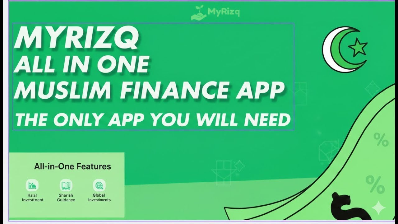 MyRizq Is Here - Find Halal Stocks, ETFs & Track Your Portfolio All in one Muslim Finance App 🌱