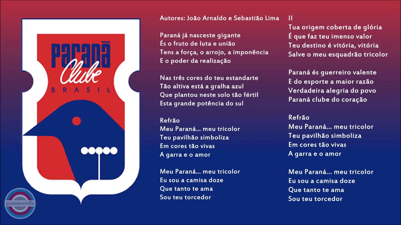 Hino do Paraná Clube | Oficial