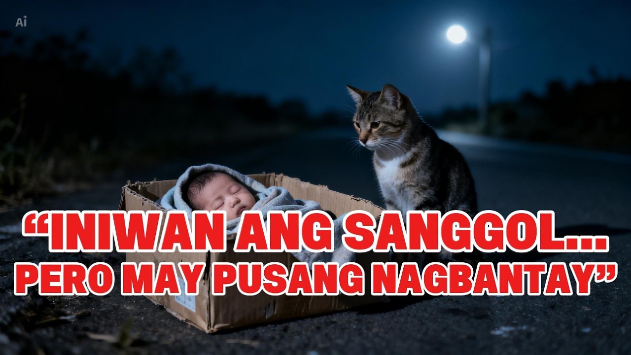 ANG PUSANG NAGBANTAY SA SANGGOL: Isang kwento ng tahimik na pagmamahal sa isang maliit na nilalang.