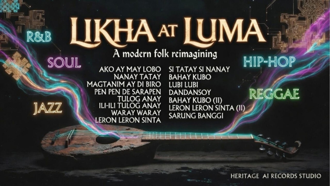 LIKHA AT LUMA (Full Album) - Modern Filipino Folk Reimagining Jazz • Soul • R&B • Hip-hop • Reggae