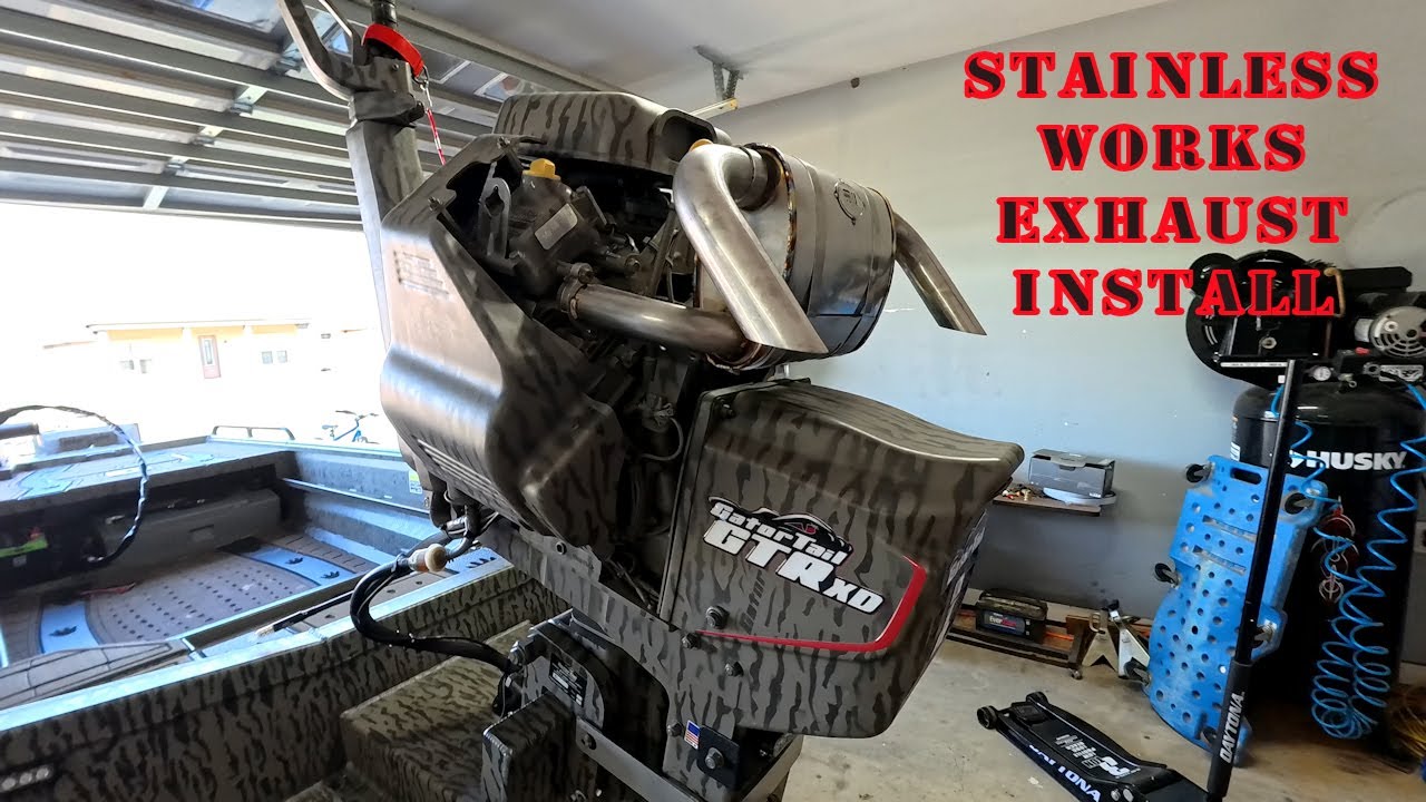 Stainless Works Exhaust Install on Gator Tail 40XD