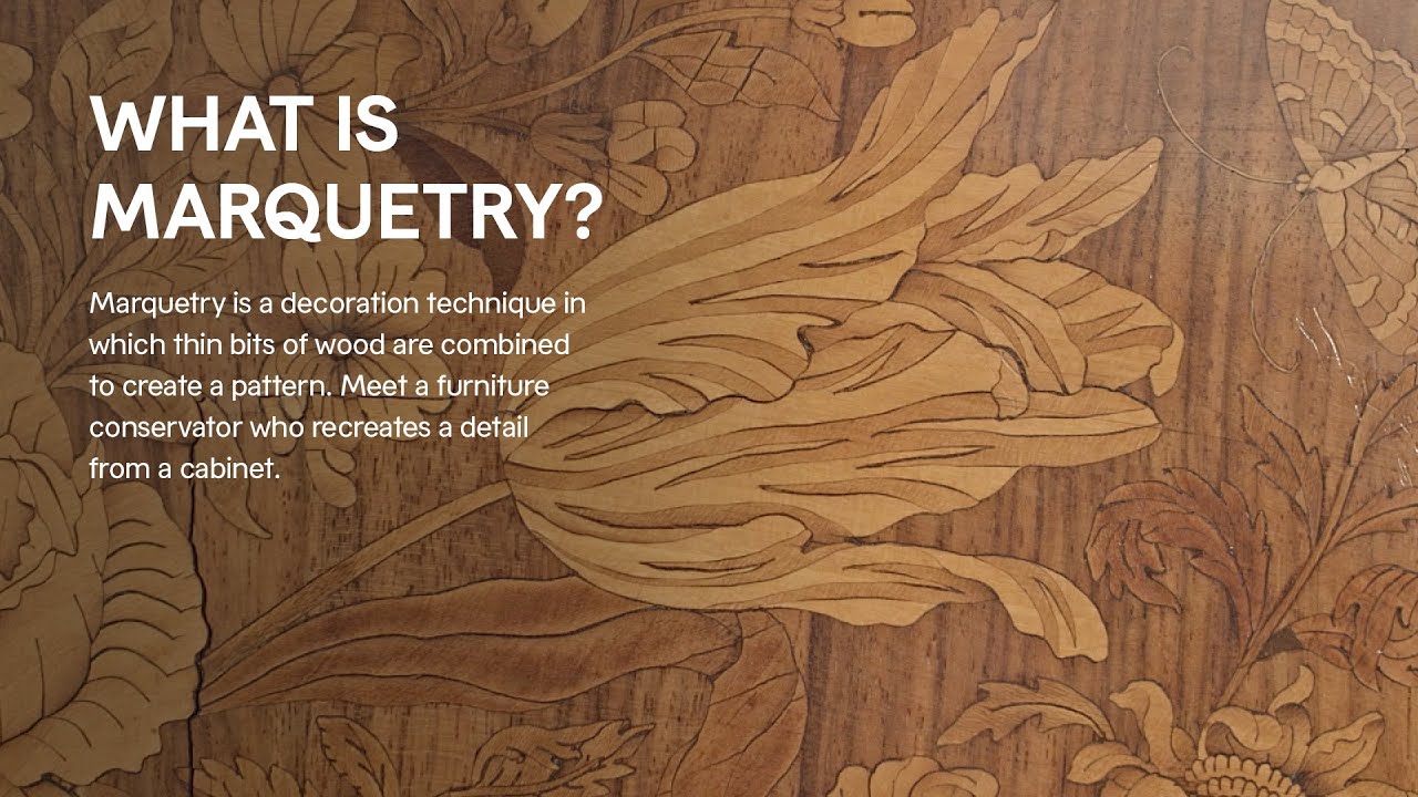 What is marquetry?