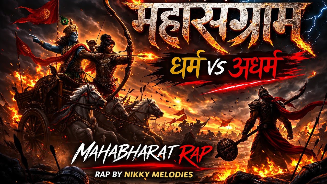 ​🚩 MAHABHARAT: The Great War (Official Rap) | Nikky Melodies​