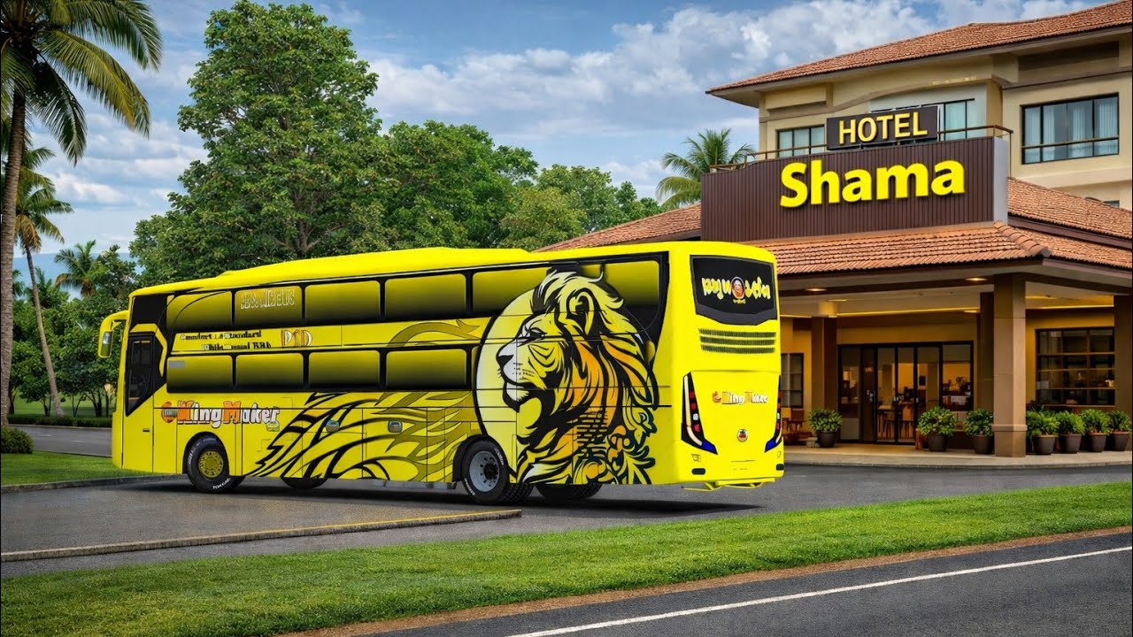 PRAMUKH SWAMI DARSHAN BUS LIVERY FULL HD 4K LIVERY KING MAKER STYLE #bus #bussidindonesia #bussid